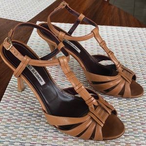 Manolo Blahnik leather sandals